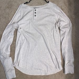 Men’s Large Henley Long Sleeve